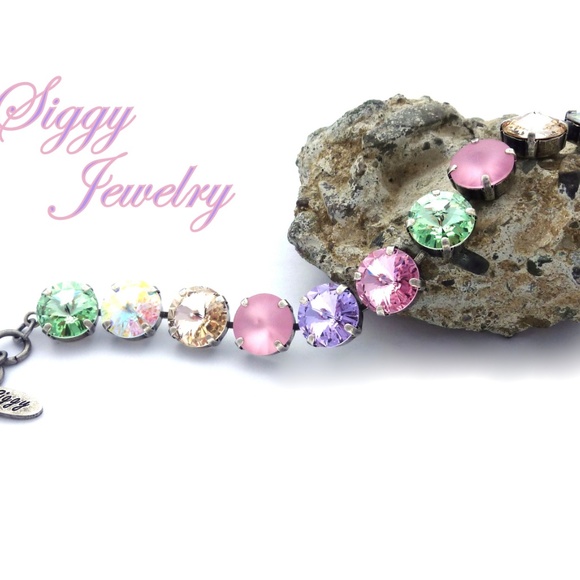 Swarovski® Crystal Bracelet, Day Dreaming Pastels - Picture 7 of 9